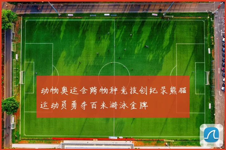 动物奥运会跨物种竞技创纪录熊猫运动员勇夺百米游泳金牌