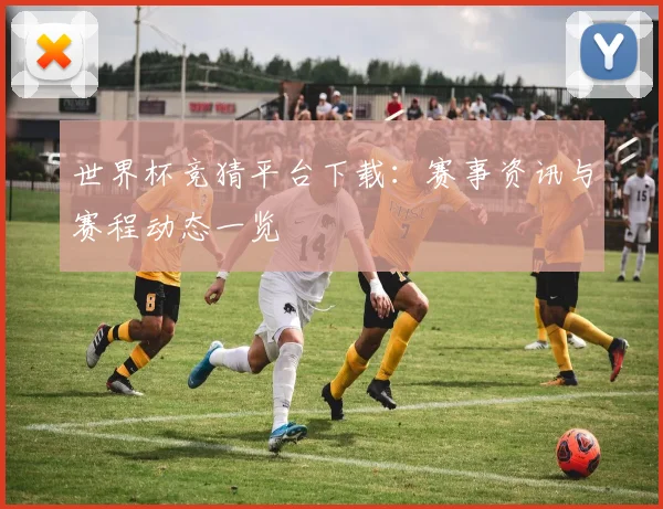 世界杯竞猜平台下载:赛事资讯与赛程动态一览